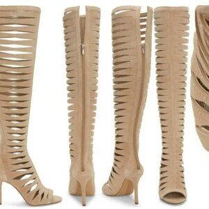 Vince Camuto "Chaendra" gladiator OTK boots